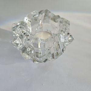 GOEBEL Charlottenhutte Ice Lead Crystal Votive Candle Holder | SZ4.5
